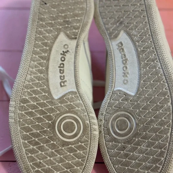 Reebok Club C Classic White Leather Sneakers - Picture 5 of 5